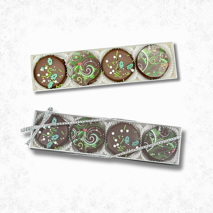 Dark Chocolate Mint Oreos